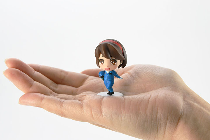 [�˾���ũ] BH52244 [Hasegawa] BH52244 Egg Girls No.01 Rei Hazumi w/Egg Plane T-4 Blue Impulse 4