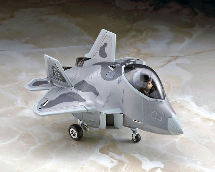 [�˾���ũ] BH60127 [Hasegawa] BH60127 EGG Plane F-22 Raptor 3