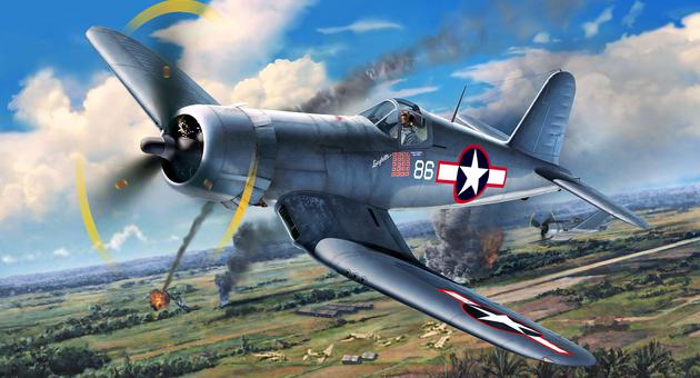 [�˾���ũ] BV3983 [Revell Gmbh] BV3983 1/72 Vought F4U-1D Corsair (New Tool- 2014) 1