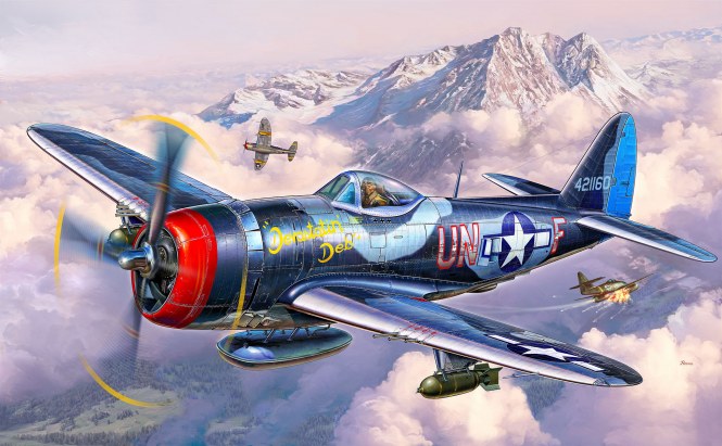 [�˾���ũ] BV3984 [Revell Gmbh] BV3984 1/72 P-47M Thunderbolt 1