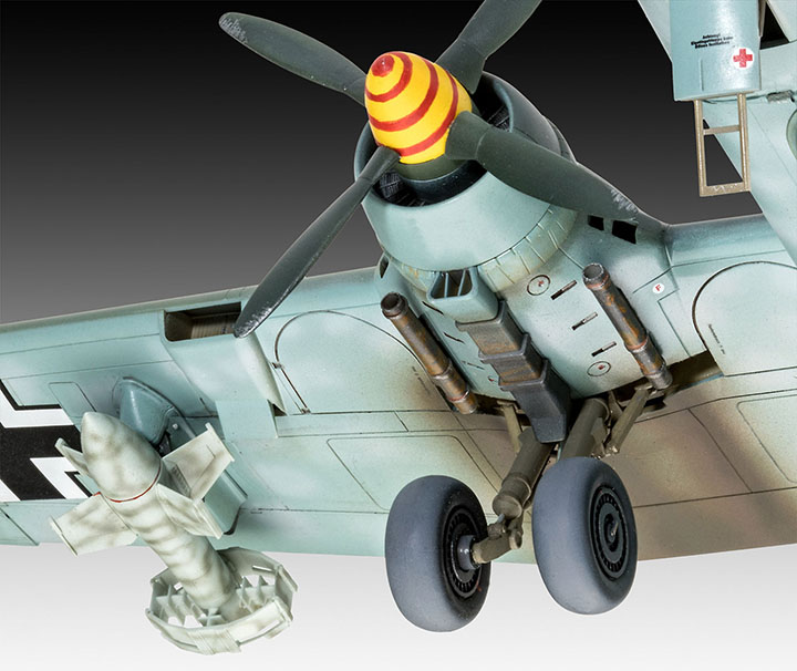 [�˾���ũ] BV3913 [Revell Gmbh] BV3913 1/72 Heinkel He177 A-5 Greif 6