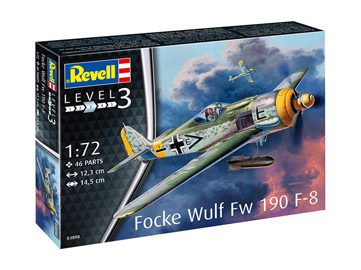 [�˾���ũ] BV3898 [Revell Gmbh] BV3898 1/72 FockeWulf Fw190 F-8 1