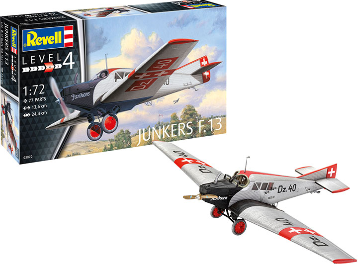 [�˾���ũ] BV3870 [Revell Gmbh] BV3870 1/72 Junkers F.13 1