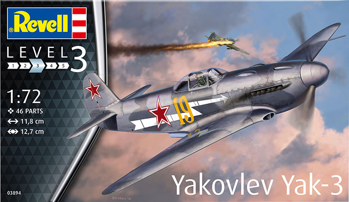 [�˾���ũ] BV3894 [Revell Gmbh] BV3894 1/72 Yakovlev Yak-3 1
