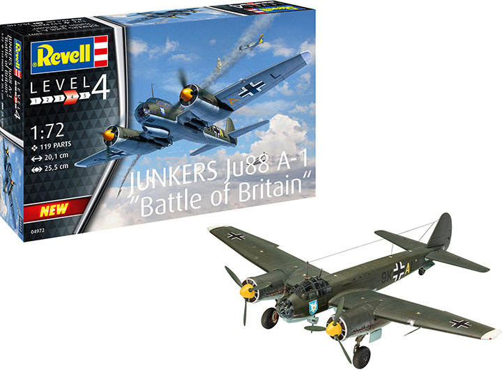 [�˾���ũ] BV4972 [Revell Gmbh] BV4972 1/72 Ju88 A-1 Battle of Britain 1