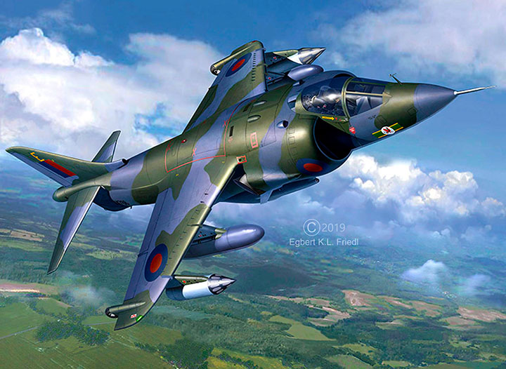 [�˾���ũ] BV5690 [Revell Gmbh] BV5690 1/32 Hawker Harrier GR Mk.1 1