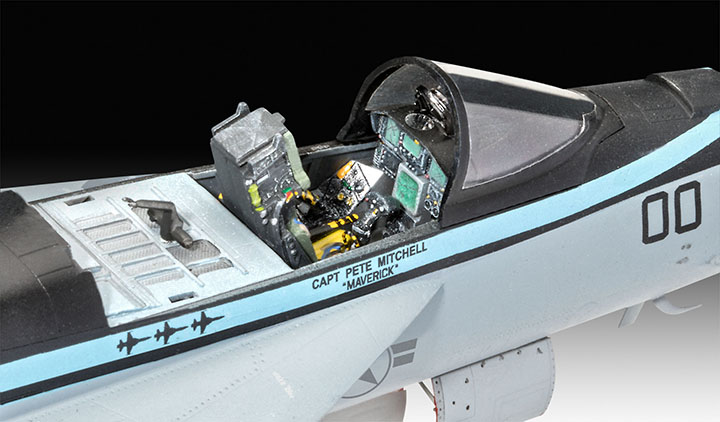 [�˾���ũ] BV3864 [Revell Gmbh] BV3864 1/48 F/A-18E Super Hornet Top Gun Maverick 3