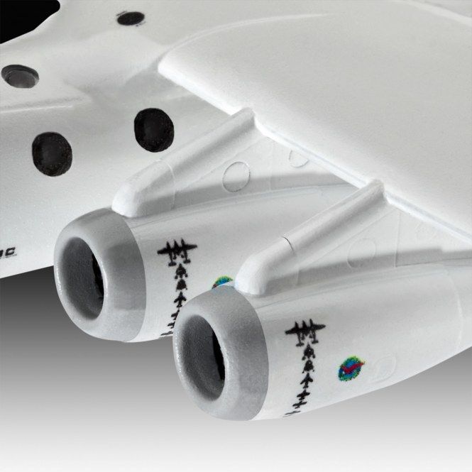 [�˾���ũ] BV4842 [Revell Gmbh] BV4842 1/144 White Knight Two VMS Eve & Space Ship Two VSS Enterprise (New Tool- 2014)(��ħ�� ����) 2