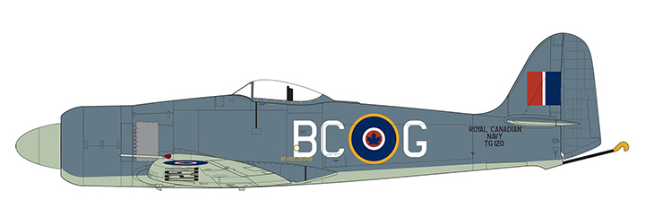 [�˾���ũ] BB06106 [Airfix] BB06106 1/48 Hawker Sea Fury FB.11 Export Edition 2