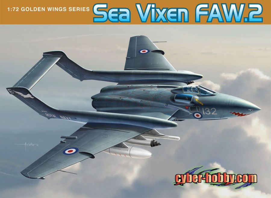 [�˾���ũ] BD5105 [Dragon] BD5105 1/72 Sea Vixen FAW.2 1