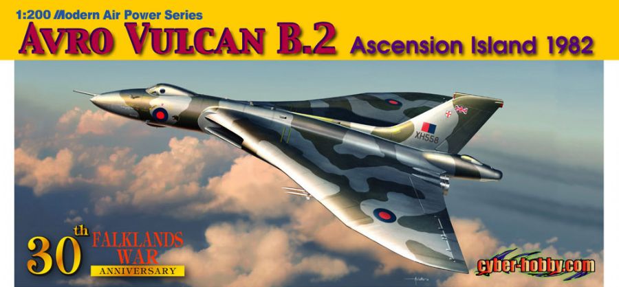 [�˾���ũ] BD2016 [Dragon] BD2016 1/200 Avro Vulcan B.2 Ascension Island 1982 1