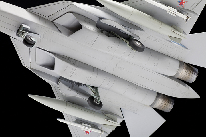 [�˾���ũ] BZ7319 [Zvezda] BZ7319 1/72 SU-57 Russian fifth-generation fighter 5