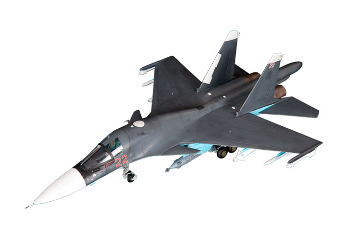 [�˾���ũ] BZ7298 [Zvezda] BZ7298 1/72 SU-34 Fullbak Multi Role Fighter 3