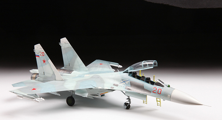 [�˾���ũ] BZ7294 [Zvezda] BZ7294 1/72 Su-27UB Flanker-C 3