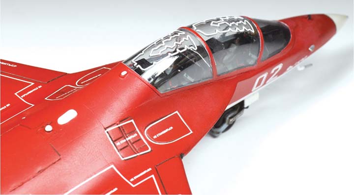 [�˾���ũ] BZ7316 [Zvezda] BZ7316 1/72 YAK-130 Trainer 5