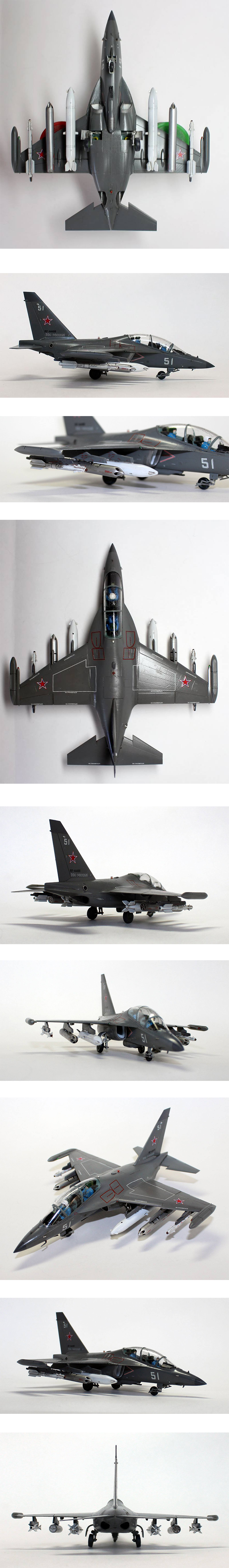 [�˾���ũ] BZ7307 [Zvezda] BZ7307 1/72 Russian Trainer Aircraft YAK-130 2