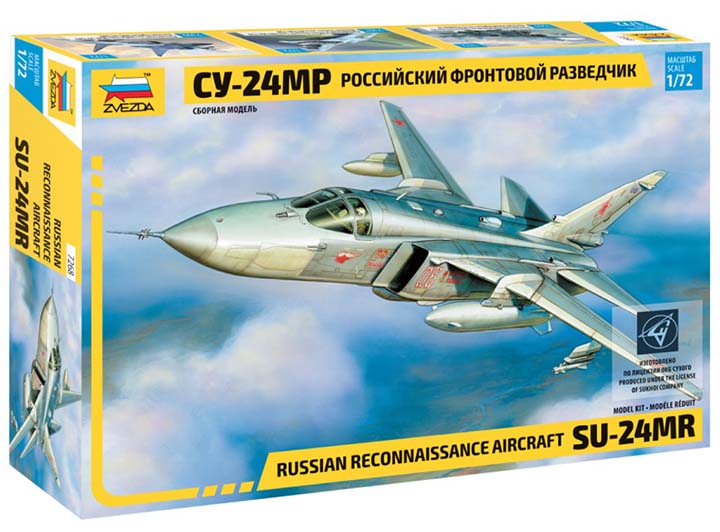 [�˾���ũ] BZ7268 [Zvezda] BZ7268 1/72 SU-24 MR Fencer (re-release) 2