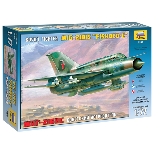 [�˾���ũ] BZ7259 [Zvezda] BZ7259 1/72 MiG-21bis Soviet Fighter Lazur 1