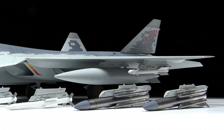 [�˾���ũ] BZ4824 [Zvezda] BZ4824 1/48 SU-57 Russian fifth-generation fighter 5