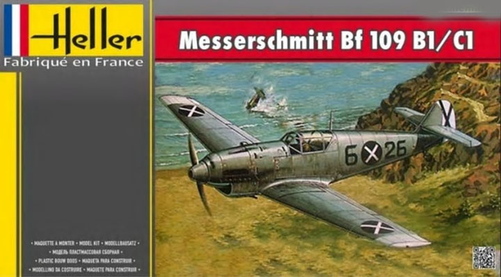 [�˾���ũ] BG80236 [Heller] BG80236 1/72 Messerschimitt BF109B-1/C-1 1