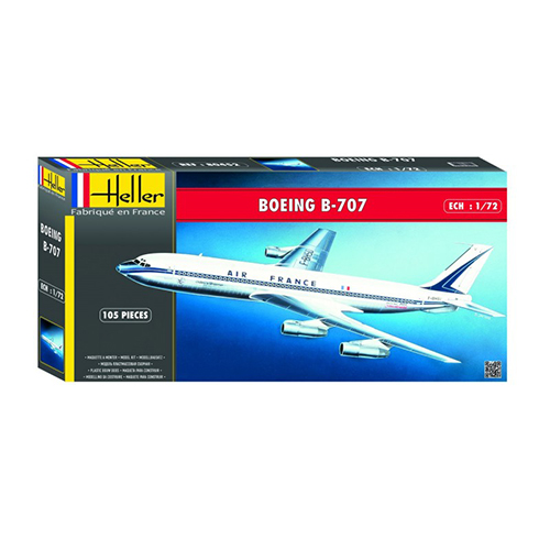 [�˾���ũ] BG80452 [Heller] BG80452 1/72 Boeing B707 Air-France 2