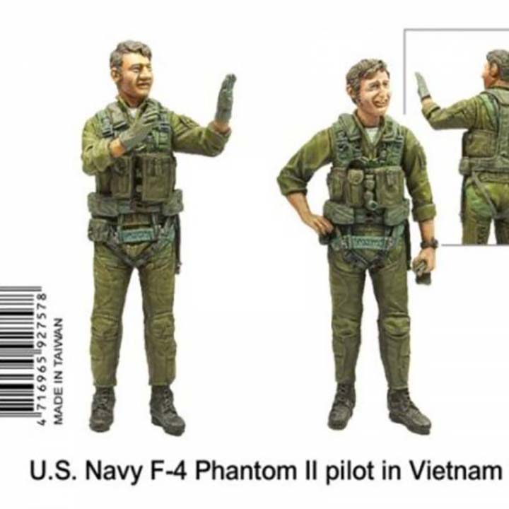 [�˾���ũ] BFHF757 [AFV CLUB] BFHF757 1/32 U.S.NAVY F-4 Phantom II Pilot,Vietnam,2 Figures 1