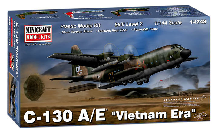 [�˾���ũ] CHM14748 [Minicraft] CHM14748 1/144 C-130A/E Herculis - Vietnam Era 1