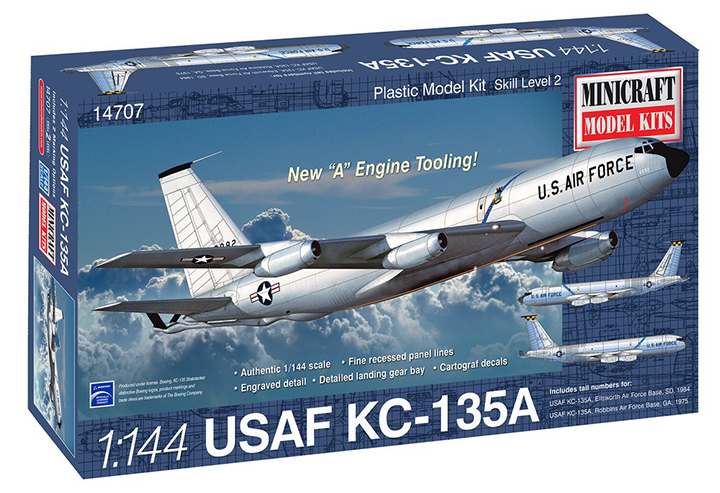 [�˾���ũ] CHM14707 [Minicraft] CHM14707 1/144 KC-135A Stratotanker USAF-ī����׶��� ��Į ���� 1