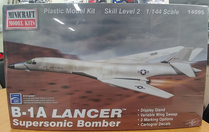 [�˾���ũ] CHM14595 [Minicraft] CHM14595 1/144 B-1A Lancer Test Camo, Prototype 1