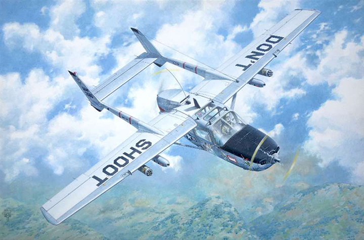 [�˾���ũ] BG-RD1070620 [RODEN] BG-RD1070620 1/32 O-2A Skymaster 1
