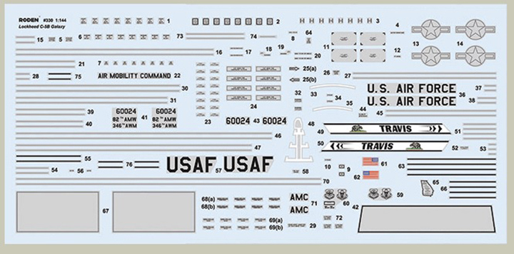 [�˾���ũ] BG-RD1070330 [RODEN] BG-RD1070330 C-5B Galaxy 2