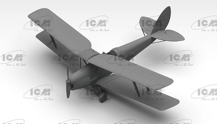 [�˾���ũ] BICM32035 [ICM] BICM32035 1/32 DH82A Tiger Moth 2