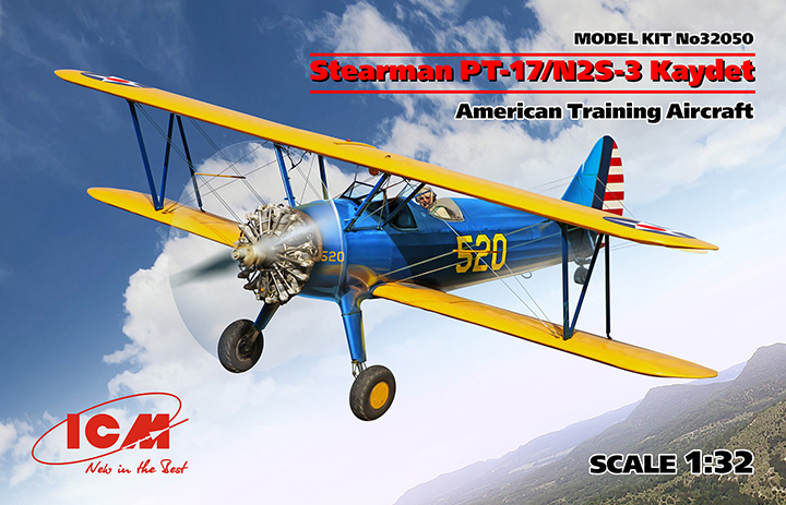 [�˾���ũ] BICM32050 [ICM] BICM32050 1/32 Stearman PT-17/N2S-3 Kaydet , American Training Aircraft 1