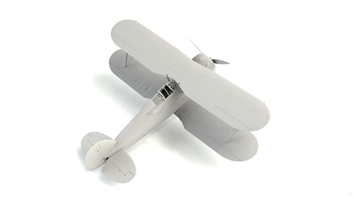 [�˾���ũ] BICM32041 [ICM] BICM32041 1/32 Gloster Gladiator Mk.II WWII British Fighter 3