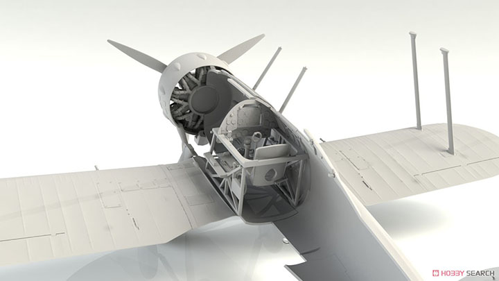 [�˾���ũ] BICM32041 [ICM] BICM32041 1/32 Gloster Gladiator Mk.II WWII British Fighter 4