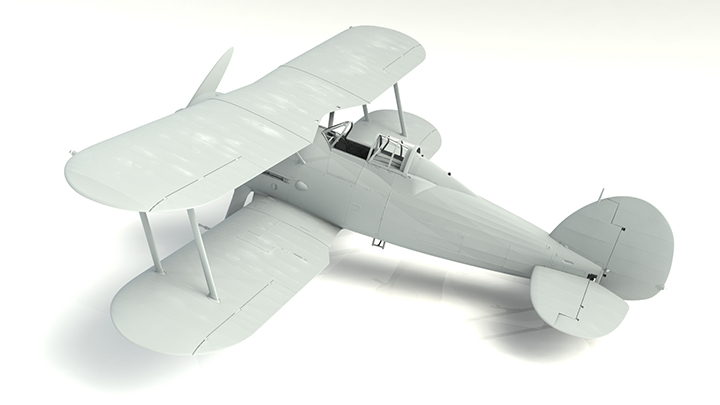 [�˾���ũ] BICM32040 [ICM] BICM32040 1/32 Gloster Gladiator Mk.I, WWII British Fighter - 100% new molds 2