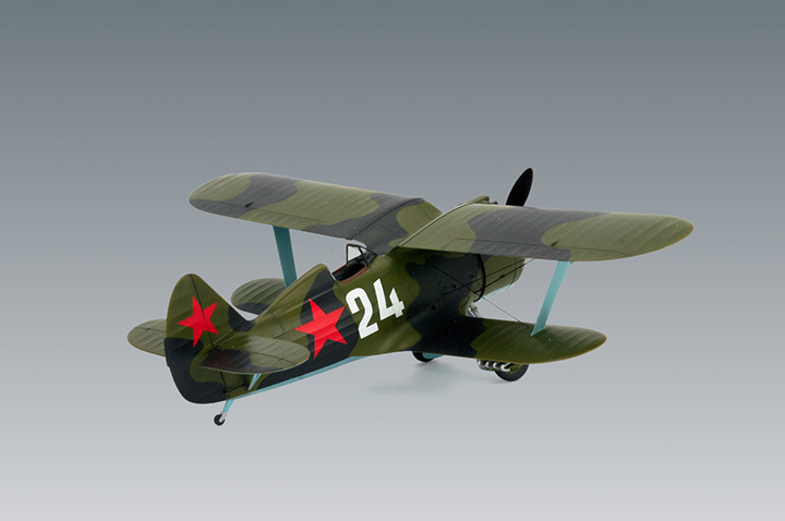 [�˾���ũ] BICM48095 [ICM] BICM48095 1/48 I-153 Chaika, WWII Soviet Biplane Fighter (100% new molds) 4