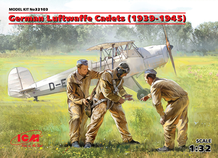 [�˾���ũ] BICM32103 [ICM] BICM32103 1/32 German Luftwaffe Cadets (1939-1945) ���� 3�� ���� (100% new molds 1