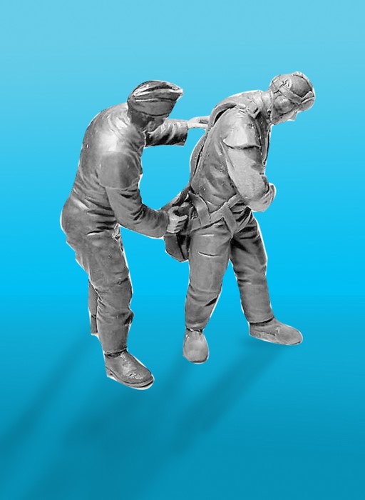 [�˾���ũ] BICM32103 [ICM] BICM32103 1/32 German Luftwaffe Cadets (1939-1945) ���� 3�� ���� (100% new molds 2