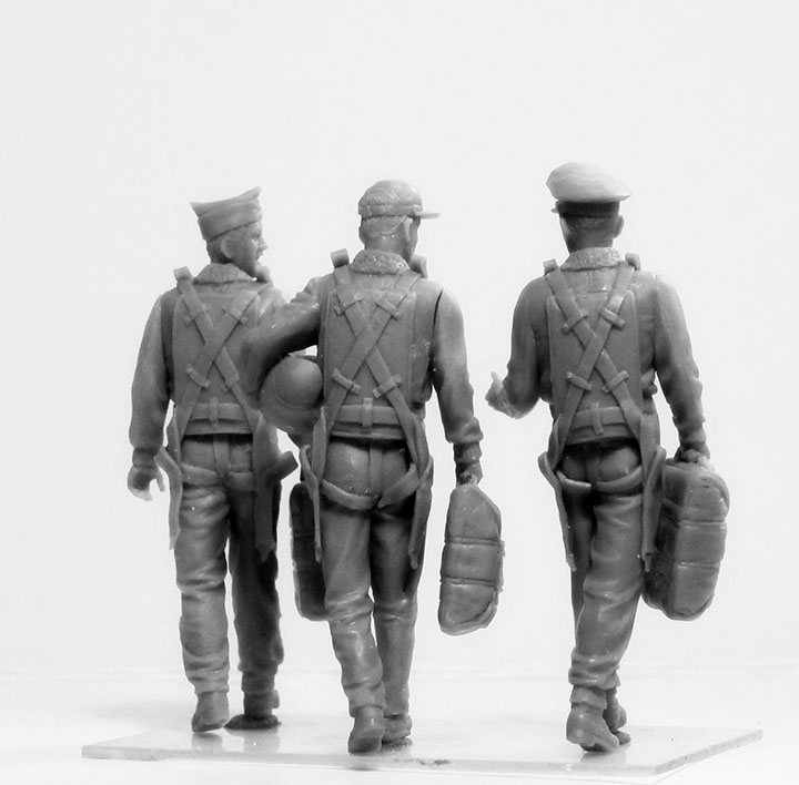 [�˾���ũ] BICM32104 [ICM] BICM32104 1/32 USAAF Pilots 1941-1945 3 figures - 100% new molds 3