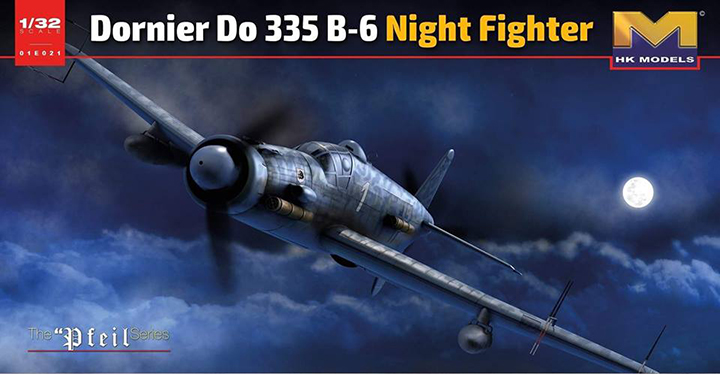 [�˾���ũ] BKE021 [HK Model] BKE021 1/32 Do335 B-6 Night Fighter 1