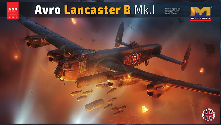 [�˾���ũ] BKE010 [HK Model] BKE010 1/32 Lancaster Mk.1 1