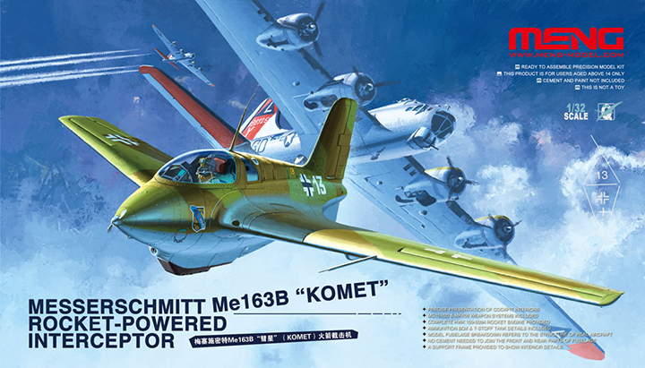 [�˾���ũ] CEQS-001 [Meng] CEQS-001 1/32 Me163B Komet Roket-powered Interceptor 1