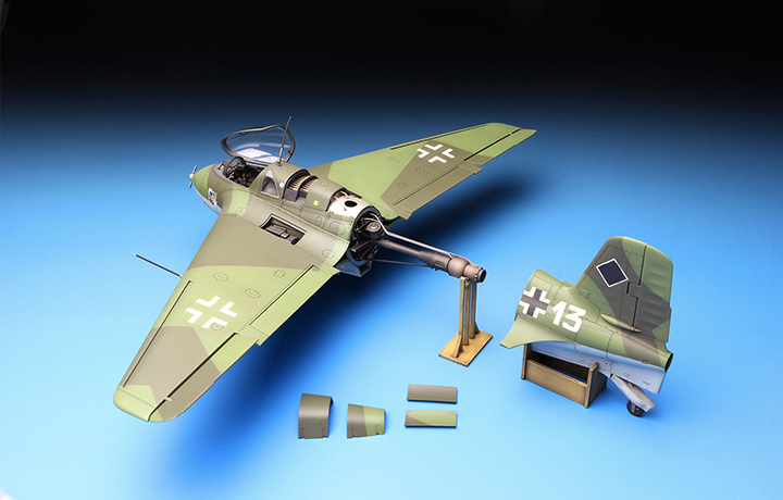 [�˾���ũ] CEQS-001 [Meng] CEQS-001 1/32 Me163B Komet Roket-powered Interceptor 2