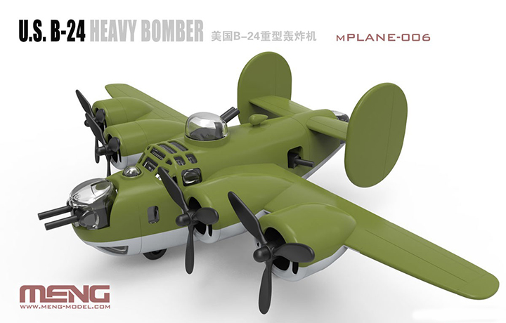 [�˾���ũ] CEMPLANE-006 [Meng] CEMPLANE-006 U.S. B-24 Liberater Heavy Bomber 2