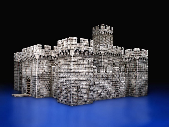 [�˾���ũ] BE72005 [Miniart] BE72005 1/72 Medieval Castle 4