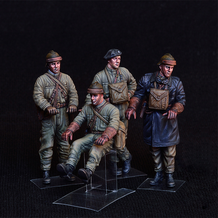 [�˾���ũ] BE35267 [Miniart] BE35267 1/35 Polish Tank Crew 2