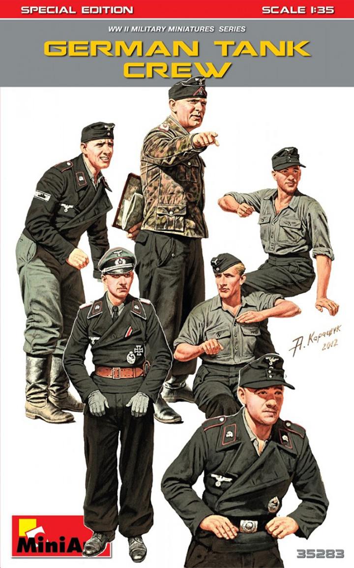 [�˾���ũ] BE35283 [Miniart] BE35283 1/35 German Tank Crew. Special Edition 1
