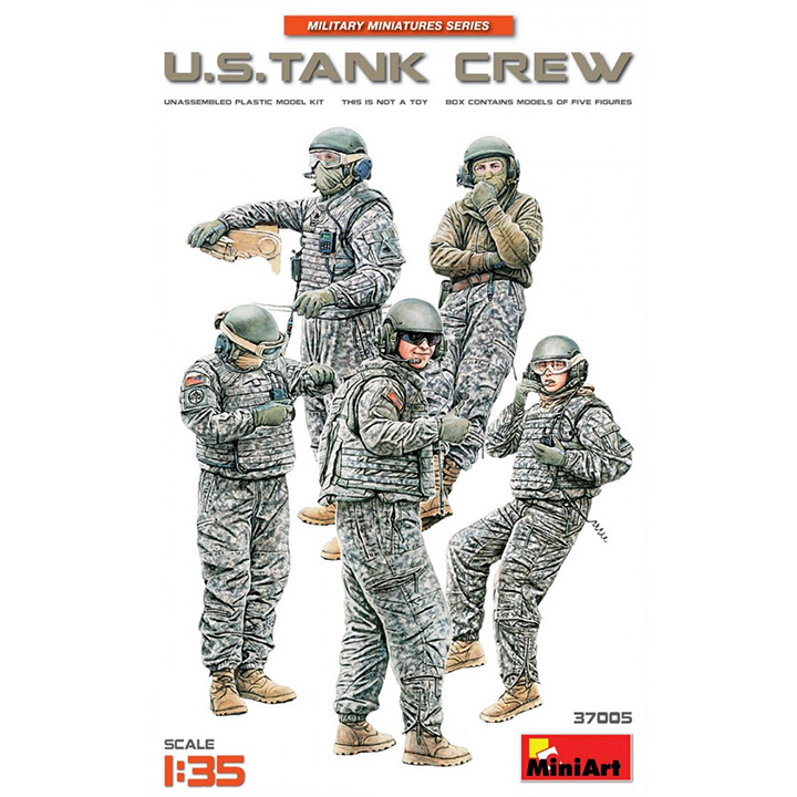 [�˾���ũ] BE37005 [Miniart] BE37005 1/35 U.S. Tank Crew 1