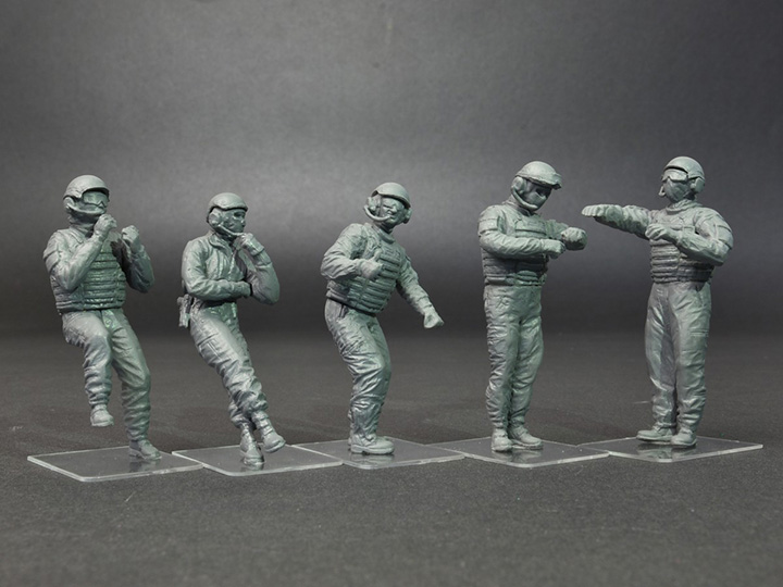 [�˾���ũ] BE37005 [Miniart] BE37005 1/35 U.S. Tank Crew 4